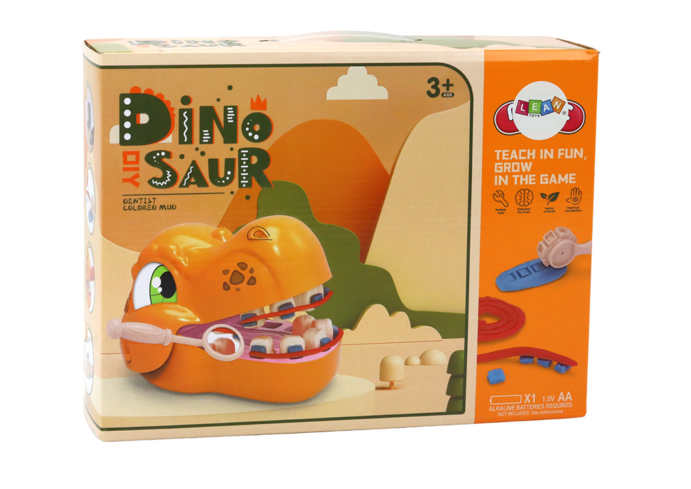 Creative Set Dinosaur Dentist Playdough Accessories