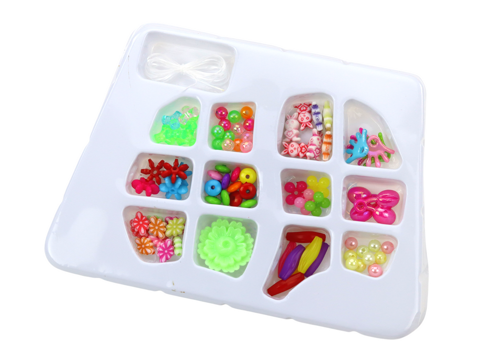 Creative Set of Beads for Making Colorful Jewelry