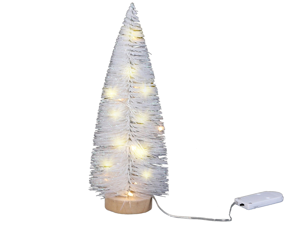 Decorative White Christmas Tree Christmas lights Christmas decoration