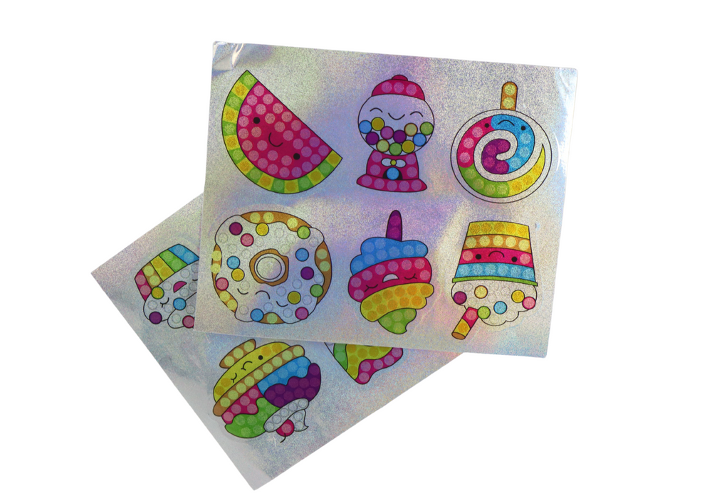 Diamond Sticker Set DIY Sweets Colorful Stickers