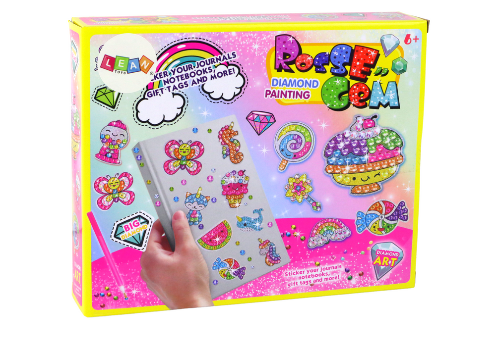 Diamond Sticker Set DIY Sweets Colorful Stickers