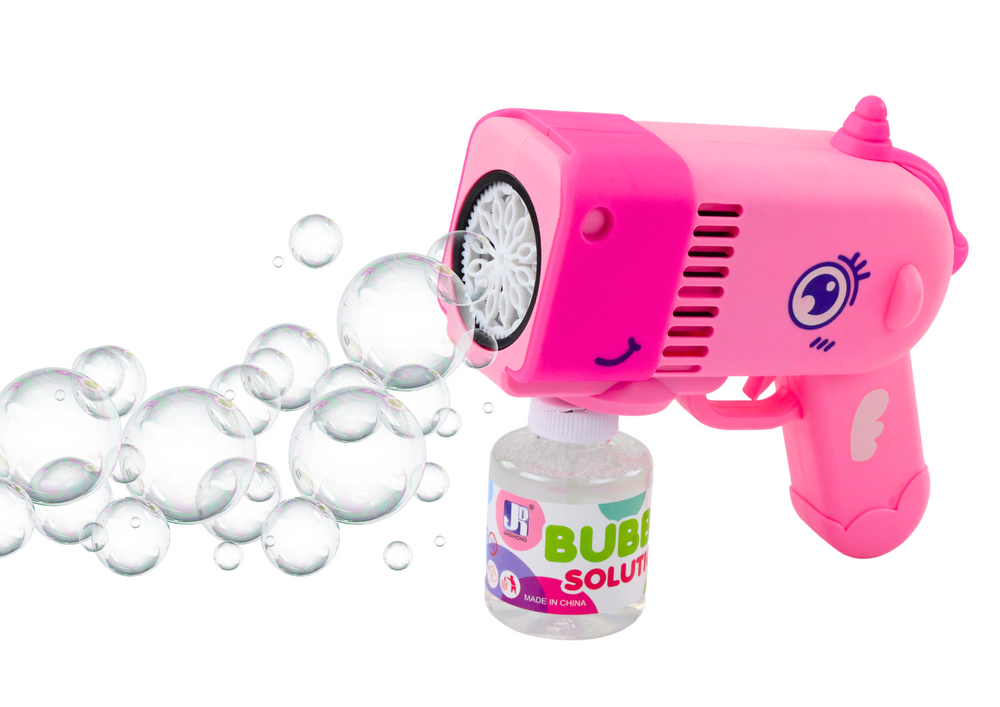 Dinosaur Pink Light Bubble Gun