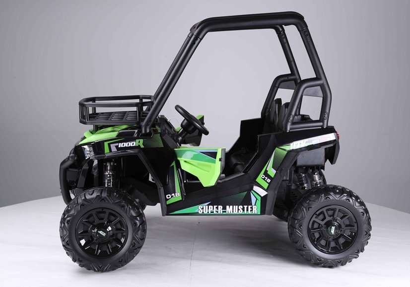 Двухместный детский электромобиль Багги Jeep JS360-1 Green