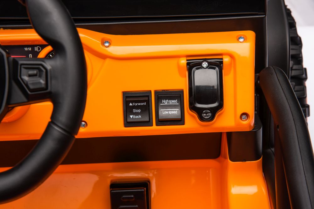 Divvietīgs bērnu elektromobilis Bagijs YSA8813 24V Orange