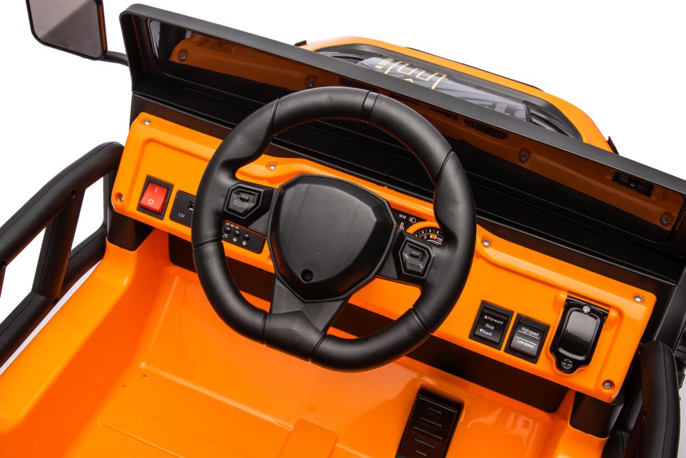 Divvietīgs bērnu elektromobilis Bagijs YSA8813 24V Orange