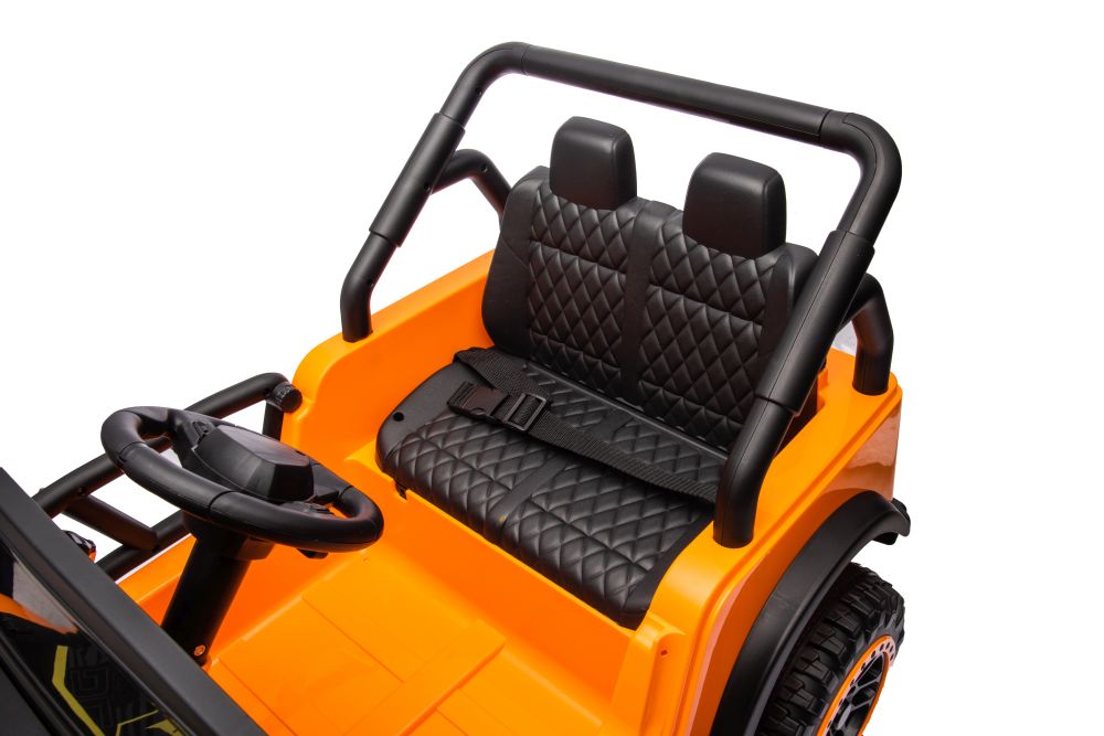 Divvietīgs bērnu elektromobilis Bagijs YSA8813 24V Orange