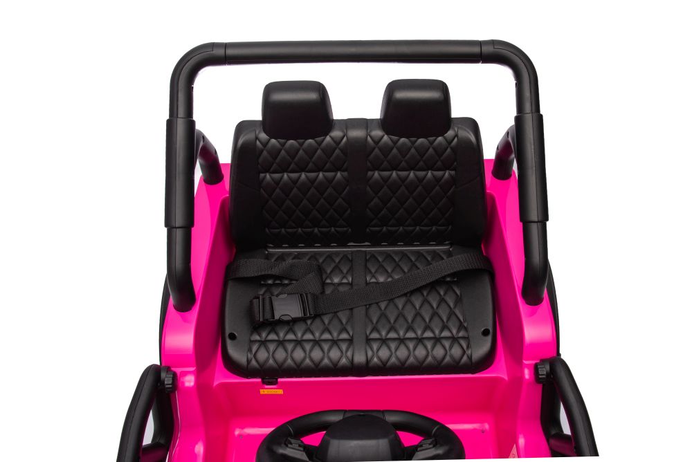 Divvietīgs bērnu elektromobilis Bagijs YSA8813 24V Pink