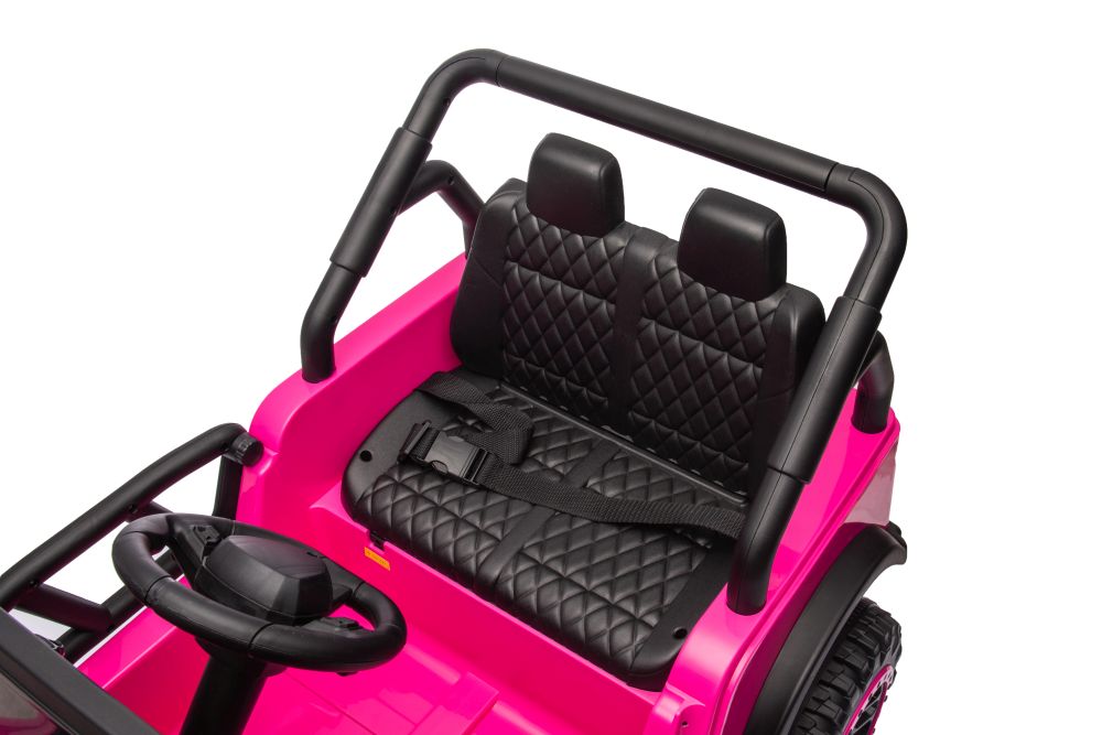 Divvietīgs bērnu elektromobilis Bagijs YSA8813 24V Pink