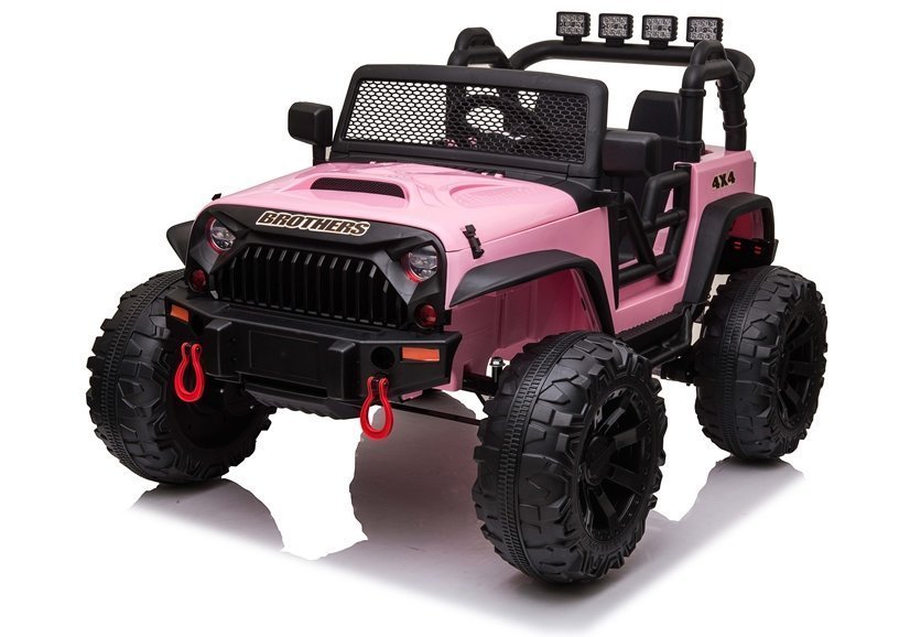 Двухместный детский электромобиль Jeep JC666 Rose