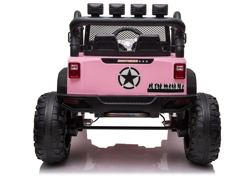 Двухместный детский электромобиль Jeep JC666 Rose