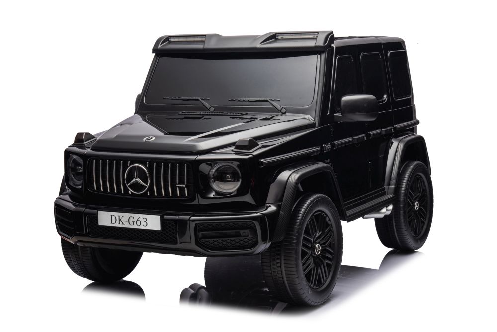 Divvietīgs bērnu elektromobilis Mercedes G63 XXL 4x4 Black