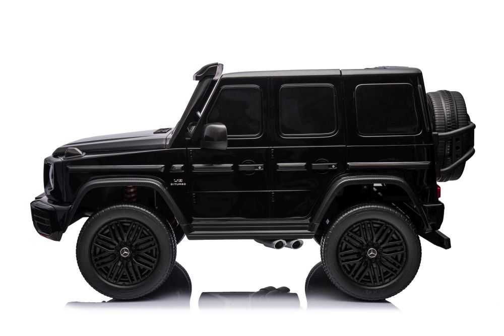 Divvietīgs bērnu elektromobilis Mercedes G63 XXL 4x4 Black