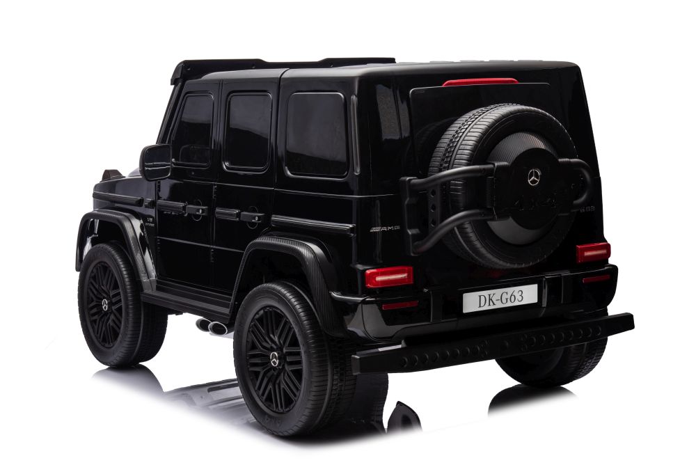 Divvietīgs bērnu elektromobilis Mercedes G63 XXL 4x4 Black