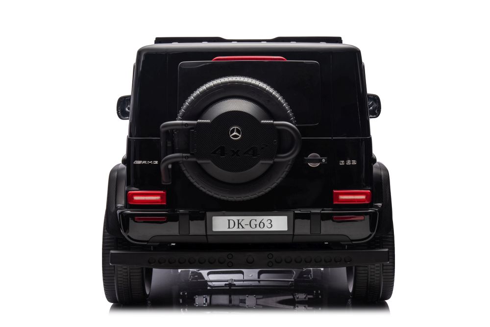 Divvietīgs bērnu elektromobilis Mercedes G63 XXL 4x4 Black