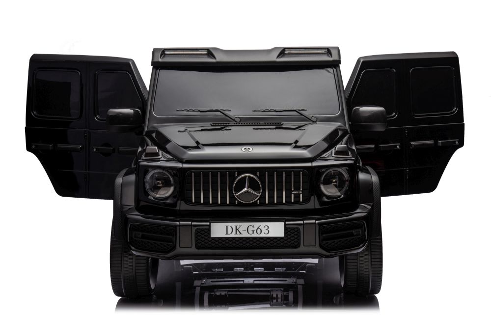 Divvietīgs bērnu elektromobilis Mercedes G63 XXL 4x4 Black