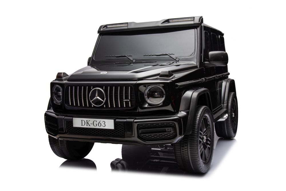 Divvietīgs bērnu elektromobilis Mercedes G63 XXL 4x4 Black