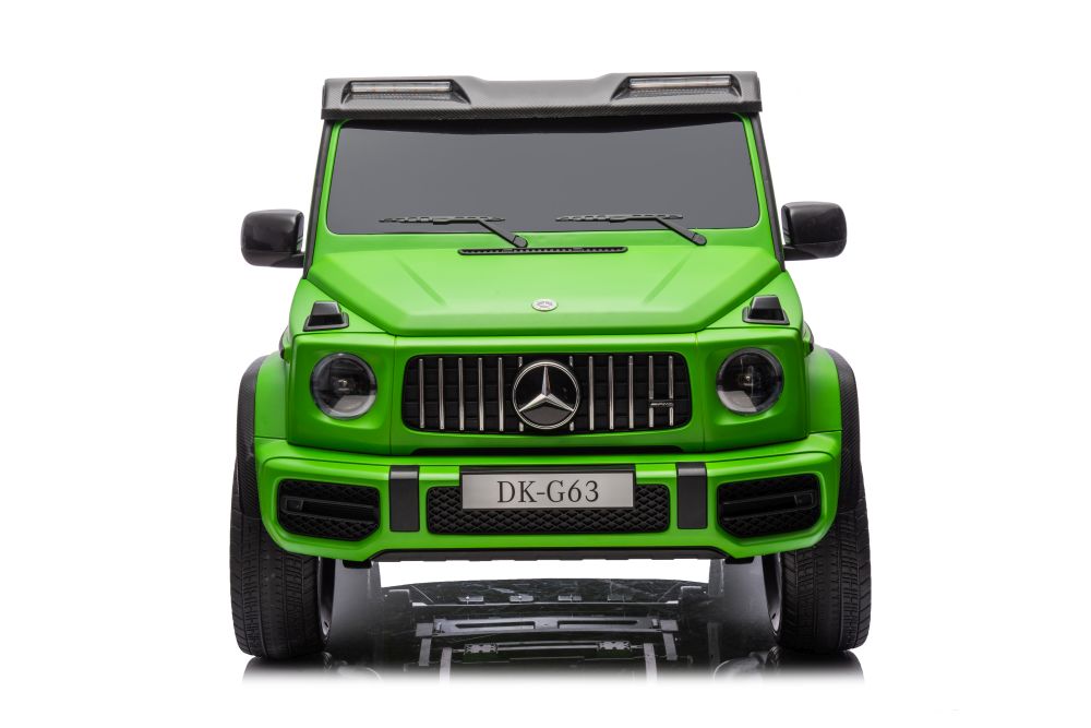 Divvietīgs bērnu elektromobilis Mercedes G63 XXL 4x4 Green Painted