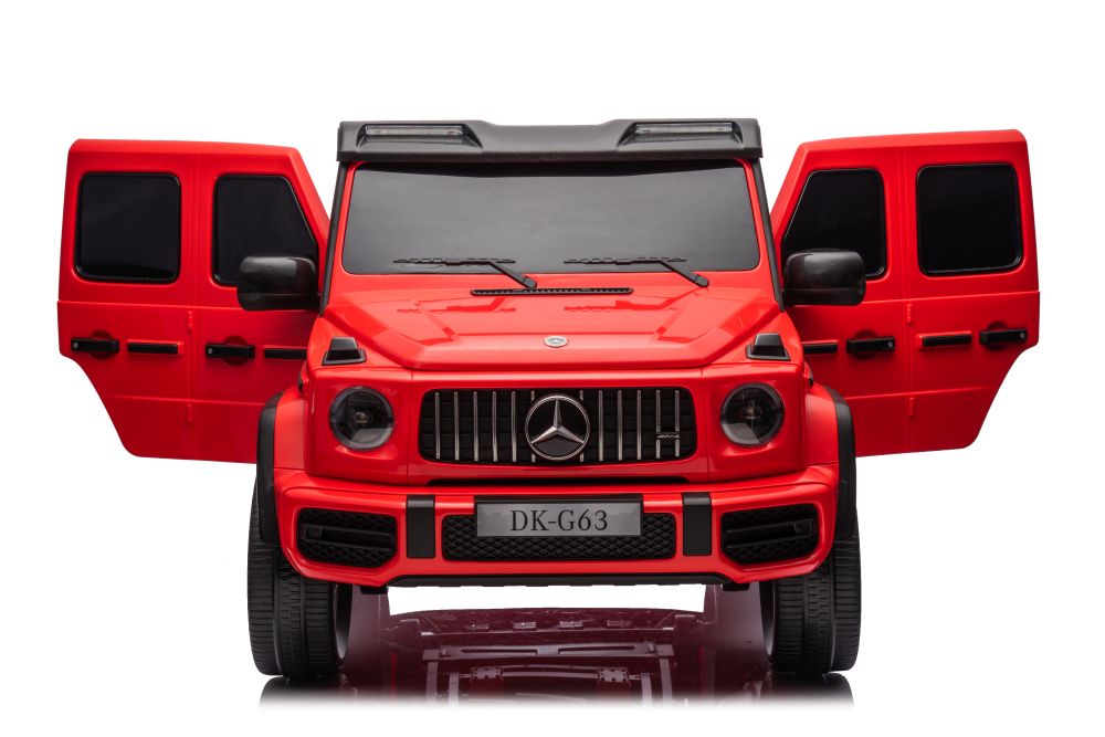 Divvietīgs bērnu elektromobilis Mercedes G63 XXL 4x4 Red