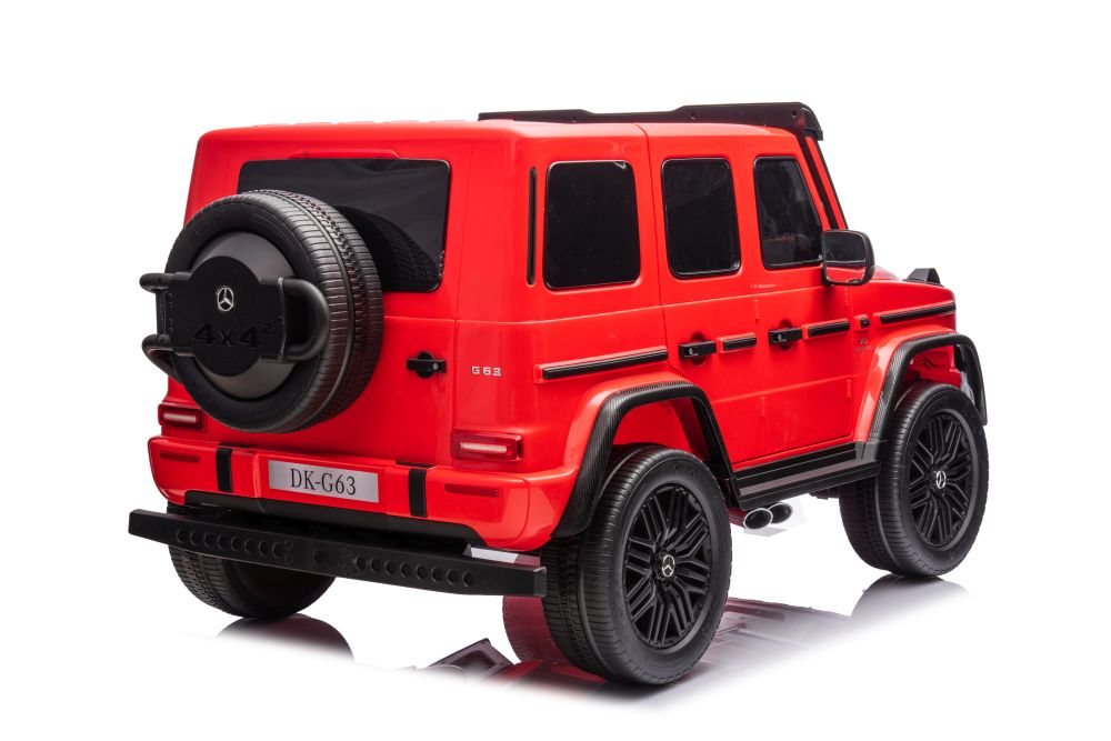 Divvietīgs bērnu elektromobilis Mercedes G63 XXL 4x4 Red