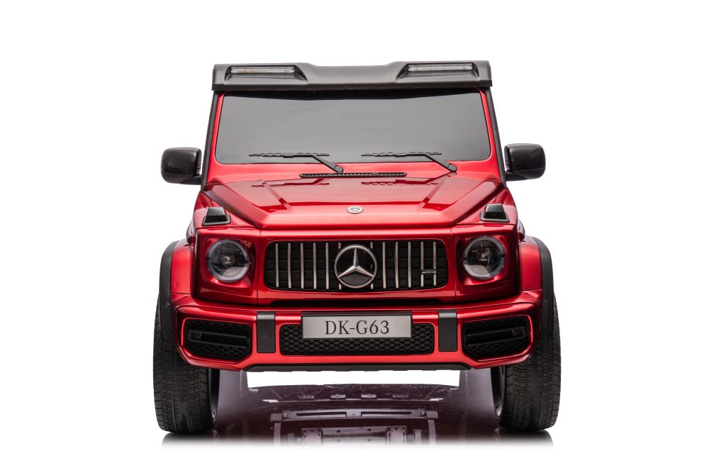 Divvietīgs bērnu elektromobilis Mercedes G63 XXL Red 24V