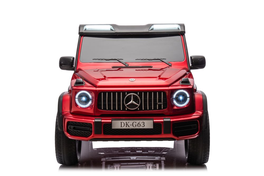 Divvietīgs bērnu elektromobilis Mercedes G63 XXL Red 24V