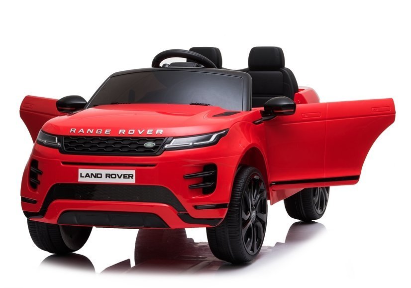 Divvietīgs bērnu elektromobilis Range Rover Evoque Red