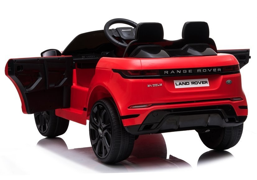 Divvietīgs bērnu elektromobilis Range Rover Evoque Red