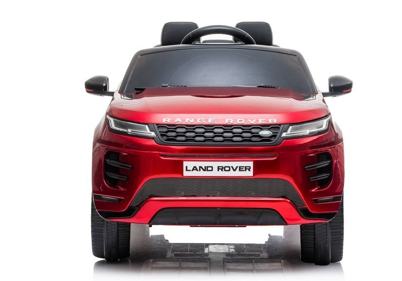 Divvietīgs bērnu elektromobilis Range Rover Evoque Red Painted