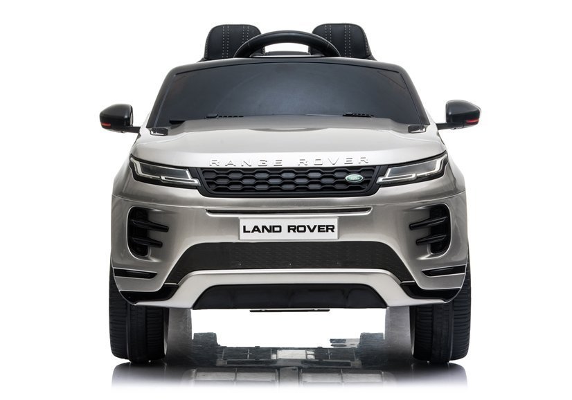 Divvietīgs bērnu elektromobilis Range Rover Evoque Silver Painted