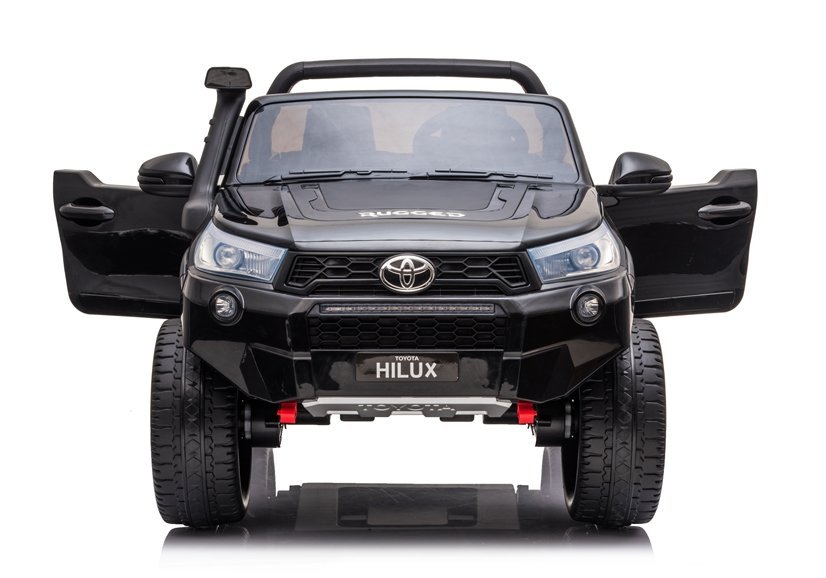 Двухместный детский электромобиль Toyota Hilux Black