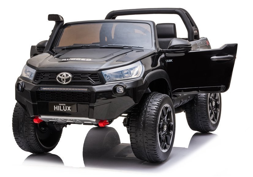 Двухместный детский электромобиль Toyota Hilux Black