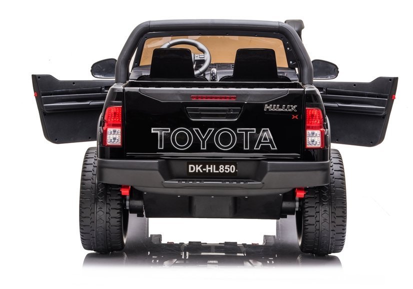 Двухместный детский электромобиль Toyota Hilux Black