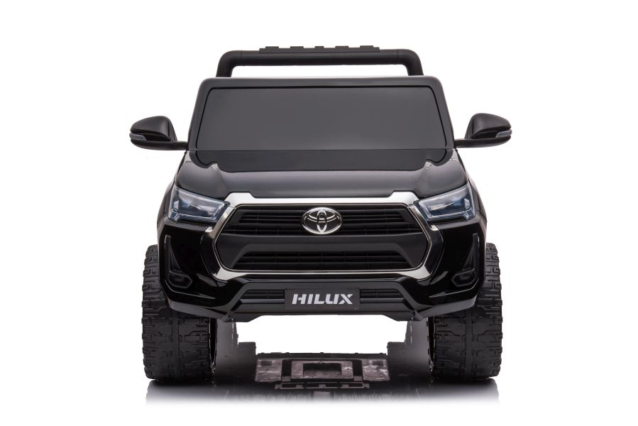 Divvietīgs bērnu elektromobilis Toyota Hilux DK-HL860 Black