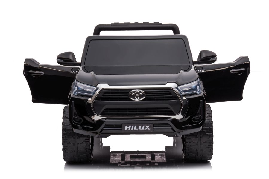 Divvietīgs bērnu elektromobilis Toyota Hilux DK-HL860 Black