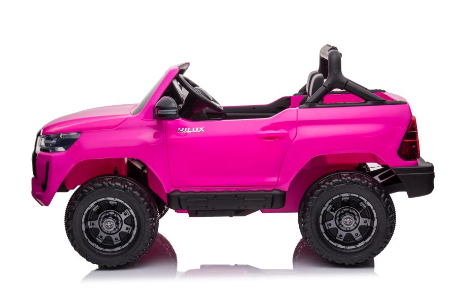 Divvietīgs bērnu elektromobilis Toyota Hilux DK-HL860 Pink