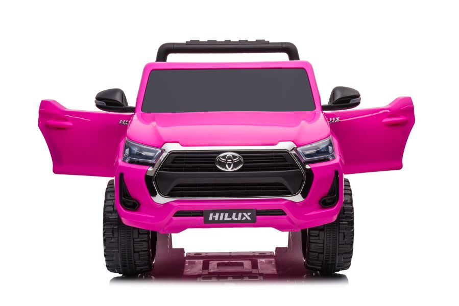 Divvietīgs bērnu elektromobilis Toyota Hilux DK-HL860 Pink