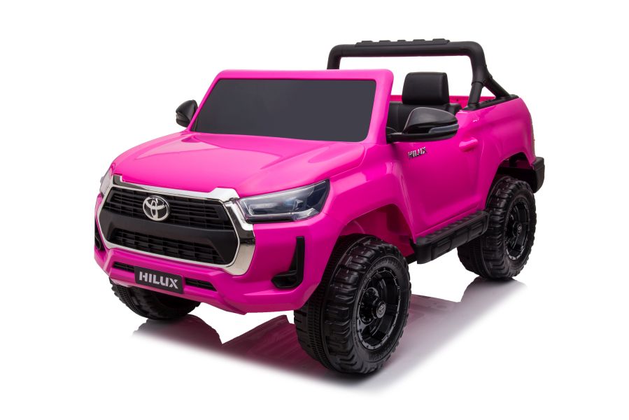 Divvietīgs bērnu elektromobilis Toyota Hilux DK-HL860 Pink