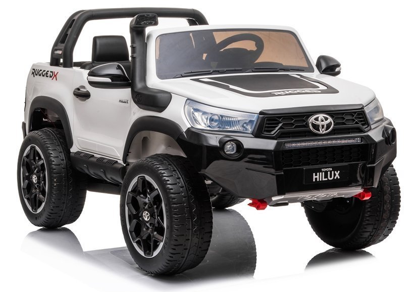 Двухместный детский электромобиль Toyota Hilux White