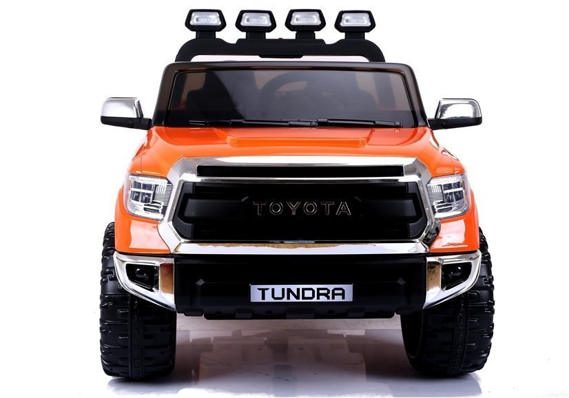 Divvietīgs bērnu elektromobilis Toyota Tundra Orange