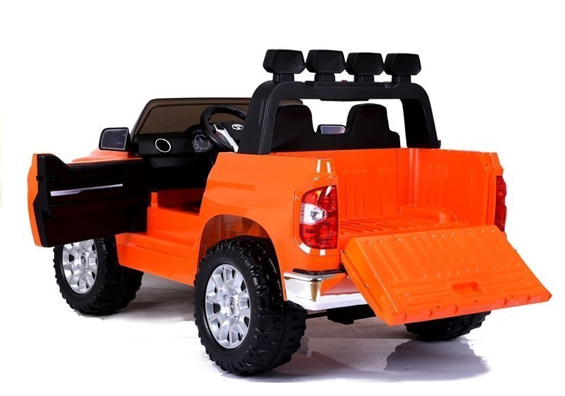 Divvietīgs bērnu elektromobilis Toyota Tundra Orange