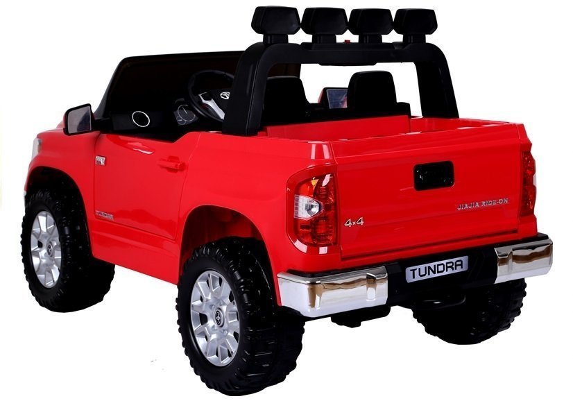 Divvietīgs bērnu elektromobilis Toyota Tundra Red