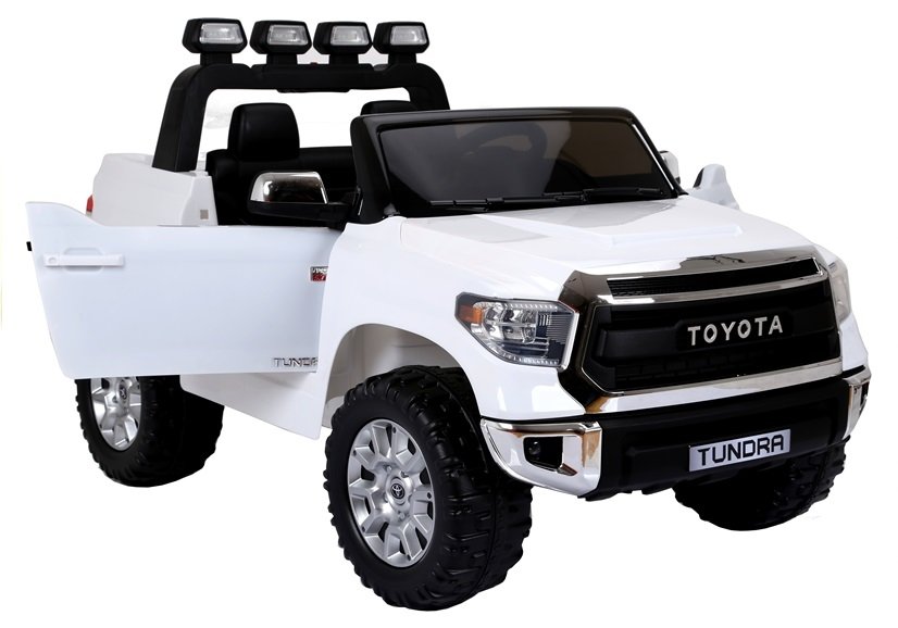 Divvietīgs bērnu elektromobilis Toyota Tundra White