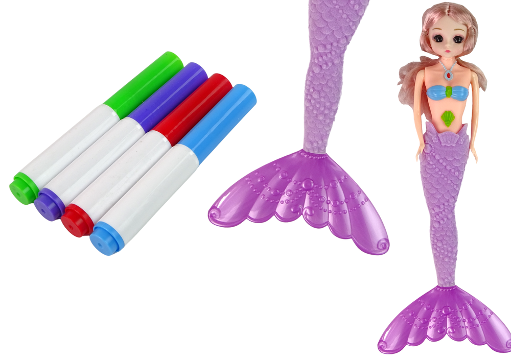 DIY Mermaid Purple Treasures Excavation Kit