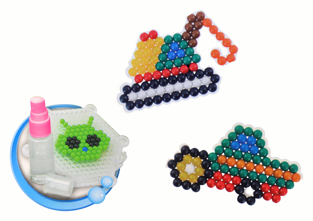 DIY Water Beads Set Magic Beads 8 Colors Construction Vehicles