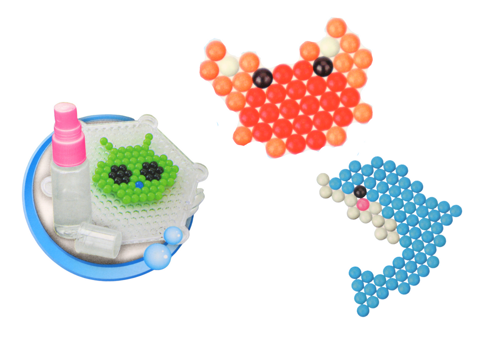 DIY Water Beads Set Magic Beads 8 Colors Sea Animals