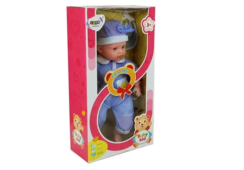 Doll Baby 45 cm Blue Clothing