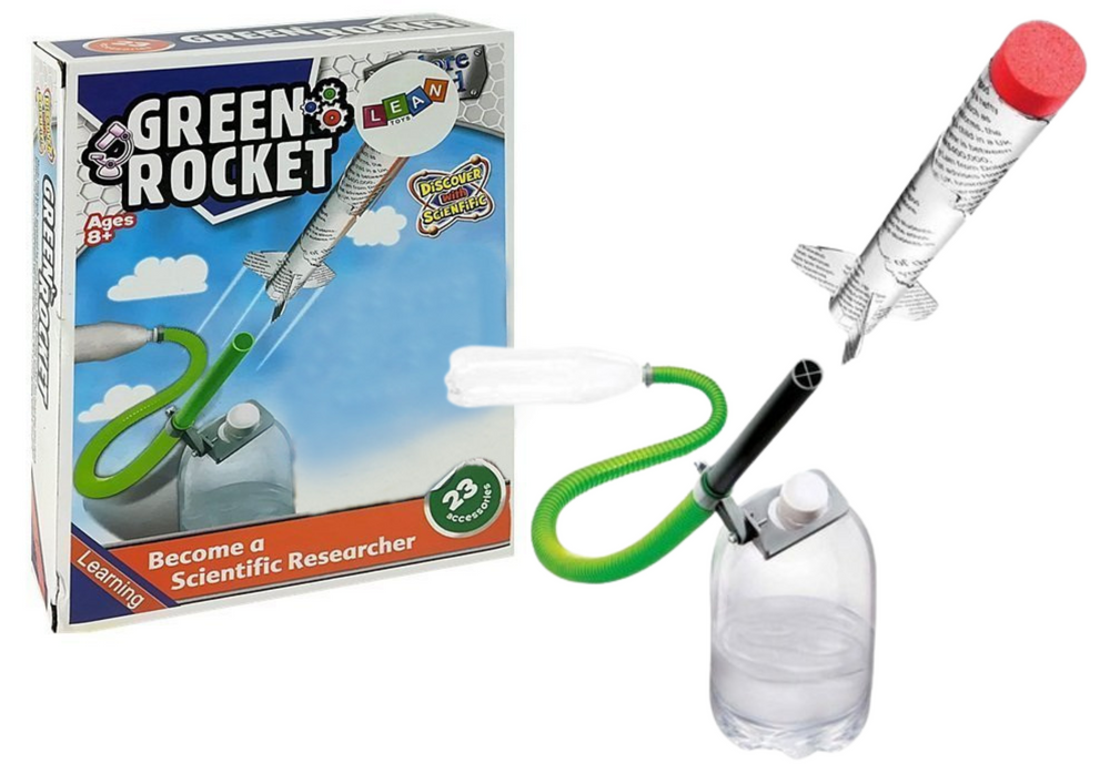 Educational DIY Compressed Air Rocket