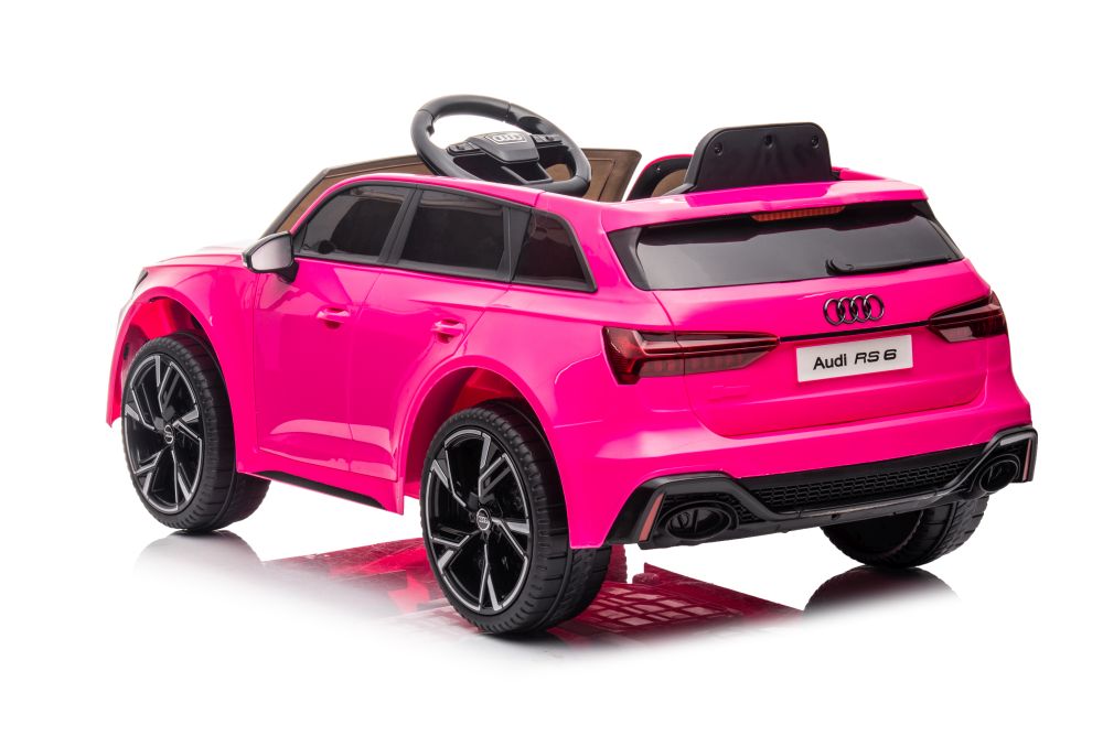 Electric Ride On Car Audi RS6 BRD-2118 Pink