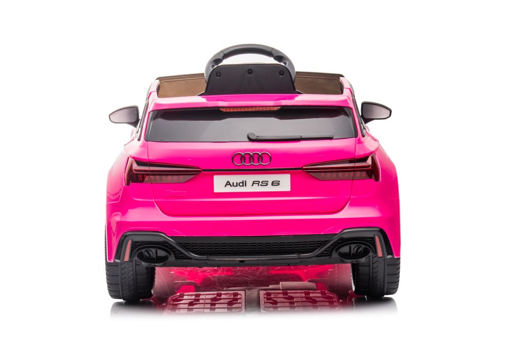 Electric Ride On Car Audi RS6 BRD-2118 Pink