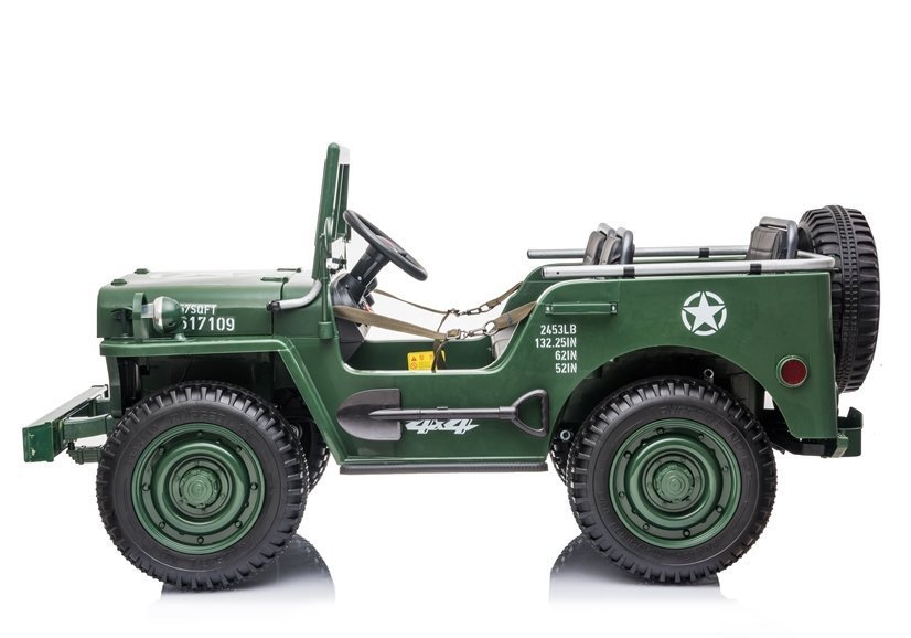 Bērnu elektroauto Jeep JH101 Camo Green